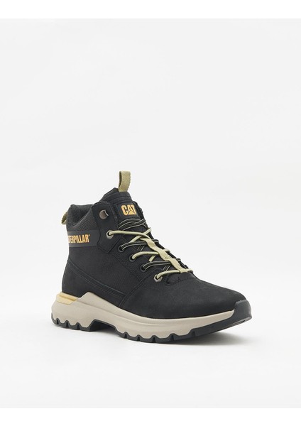 Caterpillar Colorado Sneaker Erkek Siyah Deri Bilekli Bot