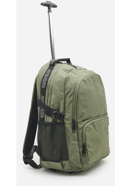 erpillar Cıty Adventure Backpack Trolley Yeşil Çanta