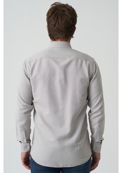 Águeda G2503 Slim Fit Gömlek Desenli fırsatları