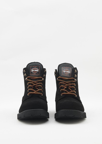 556 Mıd Erkek Siyah Süet Bot modelleri