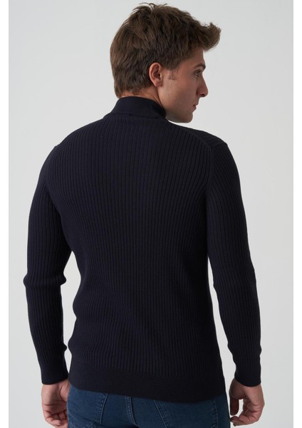 Águeda 1284 Slim Fit Yarım Balıkçı Triko Laci fırsatları