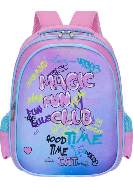 Anaokulundaki Erkek ve Kızlar Için Karikatür Baskılı Küçük Çocuk Sırt Çantası (Yurt Dışından)
