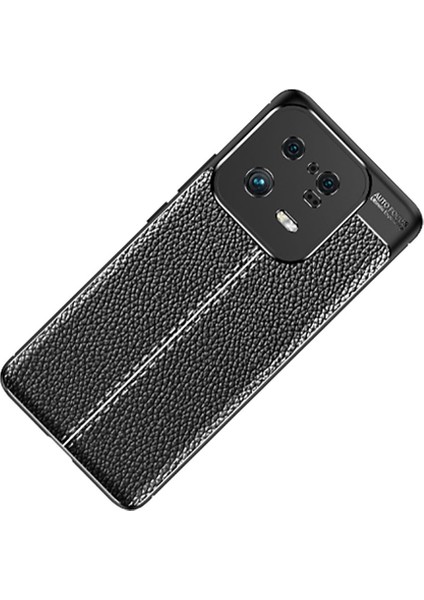 - Xiaomi Mi 13 Pro - Kılıf Auto Focus Karbon Niss Silikon Kapak - Siyah - T25870
