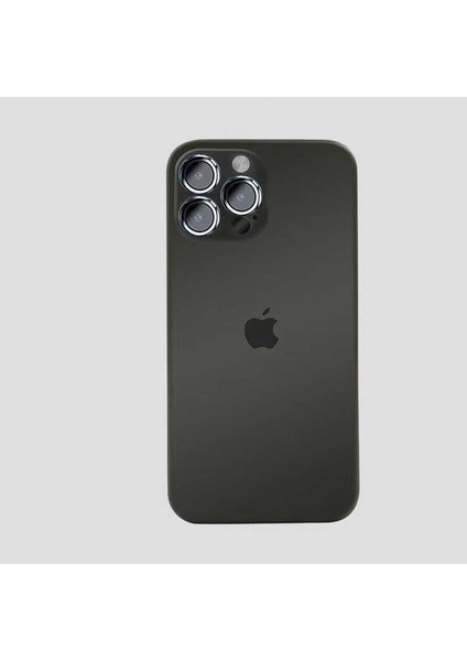 - Apple iPhone 13 Mini - Kılıf 1.Kalite Mat Ultra İnce PP Silikon - Siyah - T19083