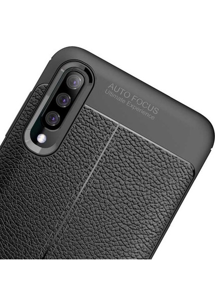 - Samsung Galaxy M30 - Kılıf Auto Focus Karbon Niss Silikon Kapak - Kırmızı - T8092