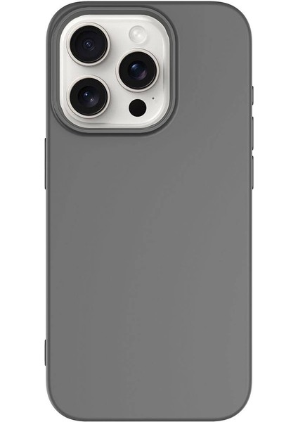 - Apple iPhone 15 Pro - Kılıf İçi Kadife Koruucu Lansman Lsr Kapak - Derin Mor