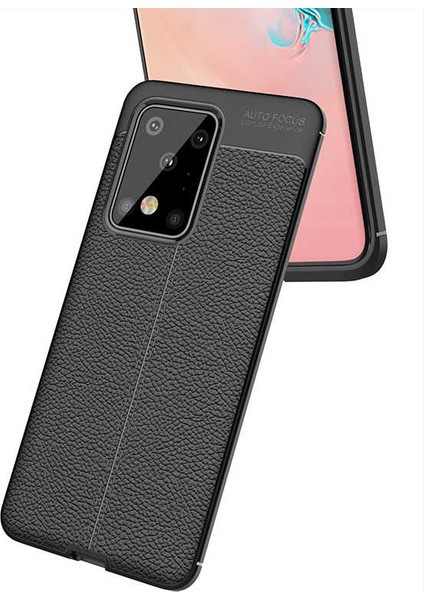 - Samsung Galaxy S20 Ultra - Kılıf Auto Focus Karbon Niss Silikon Kapak - Siyah - T11779 fırsatları