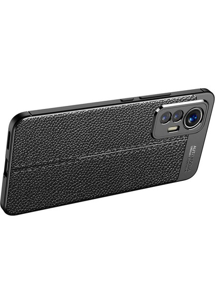 - Xiaomi Mi 12 Lite - Kılıf Auto Focus Karbon Niss Silikon Kapak - Lacivert - T24774
