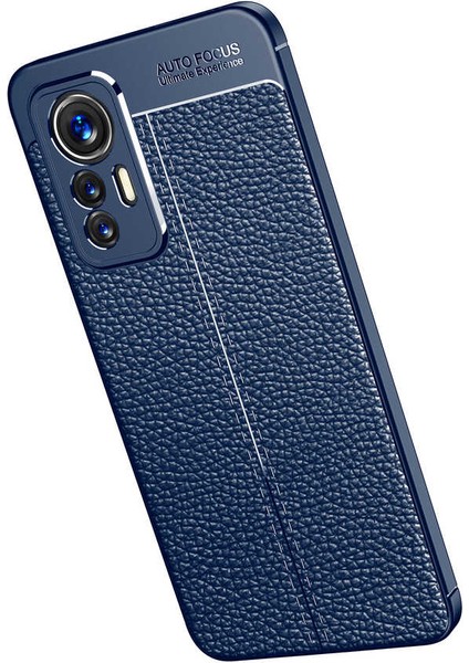 - Xiaomi Mi 12 Lite - Kılıf Auto Focus Karbon Niss Silikon Kapak - Lacivert - T24774