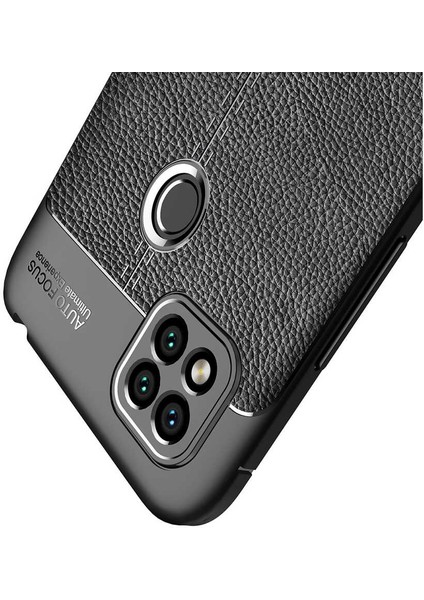 - Xiaomi Redmi 9C - Kılıf Auto Focus Karbon Niss Silikon Kapak - Siyah - T14464