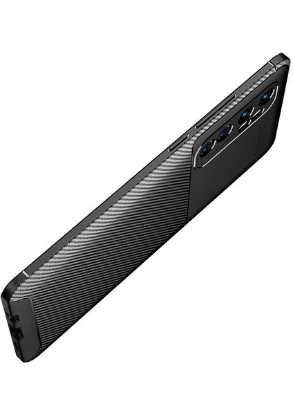 - Xiaomi Mi Note 10 Lite - Kılıf Auto Focus Karbon Negro Silikon Kapak - Kahverengi - T13773 indirimleri