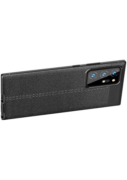 - Samsung Galaxy Note 20 Ultra - Kılıf Auto Focus Karbon Niss Silikon Kapak - Lacivert - T14181