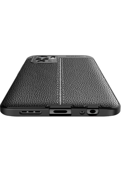 - Xiaomi Redmi Note 10S - Kılıf Auto Focus Karbon Niss Silikon Kapak - Siyah