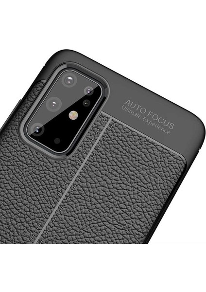 - Samsung Galaxy S20 Plus - Kılıf Auto Focus Karbon Niss Silikon Kapak - Lacivert - T11778