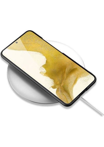 - Samsung Galaxy S22 Plus - Kılıf Koruyucu Sert Standlı Ays Kapak - Koyu Yeşil