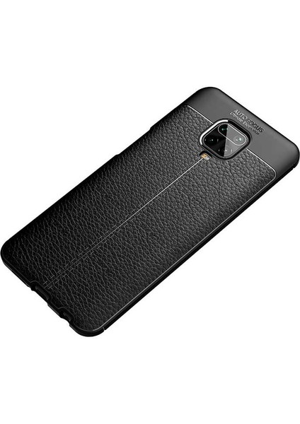 - Xiaomi Redmi Note 9 Pro - Kılıf Auto Focus Karbon Niss Silikon Kapak - Lacivert - T14676