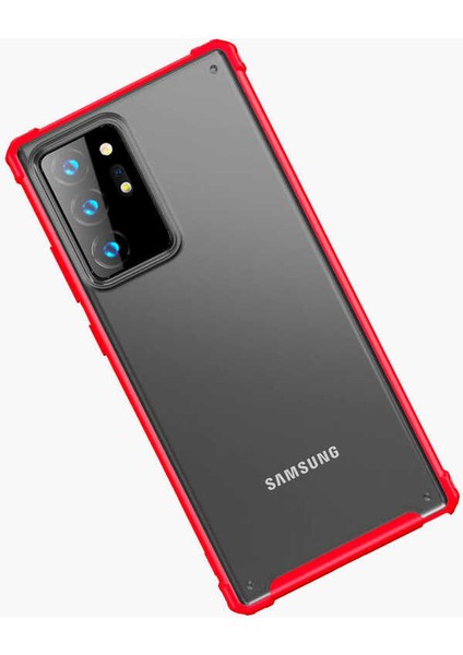 - Samsung Galaxy Note 20 Ultra - Kılıf Koruyucu Sert Volks Kapak - Lacivert - T14377