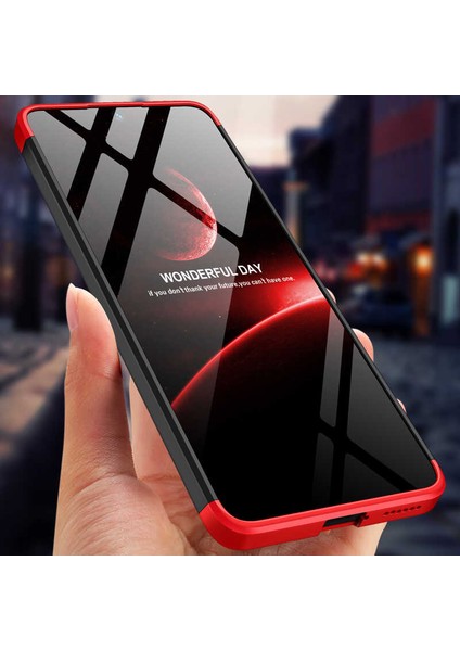 noktaks - Xiaomi Poco X4 Pro 5G - Kılıf Parmak izi Yapmayan 3 Parça Ays Kapak - Siyah - T22930