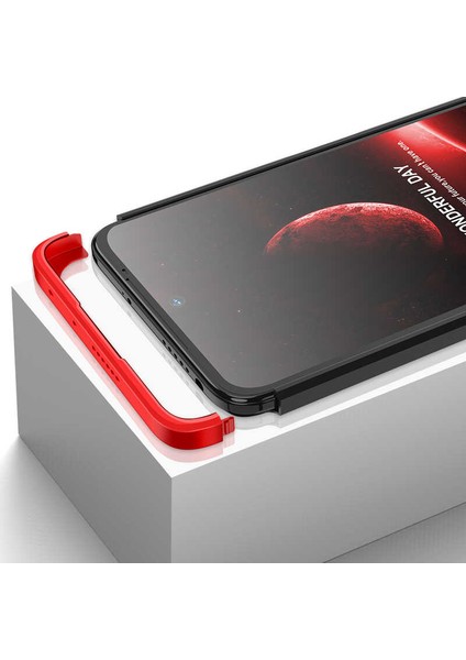 noktaks - Xiaomi Poco X4 Pro 5G - Kılıf Parmak izi Yapmayan 3 Parça Ays Kapak - Siyah - T22930