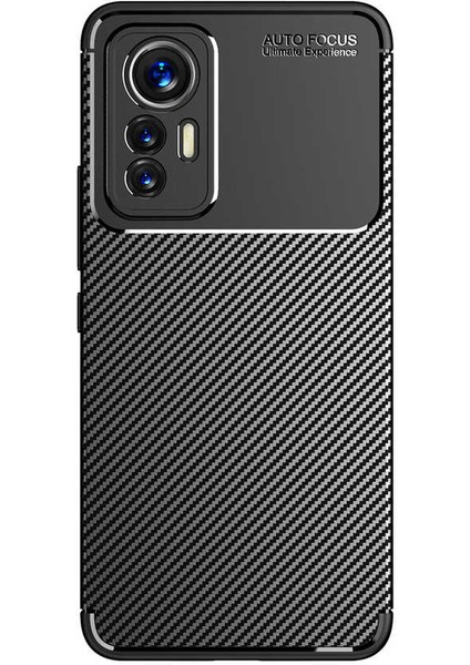 - Xiaomi Mi 12 Lite - Kılıf Auto Focus Karbon Negro Silikon Kapak - Lacivert - T24773