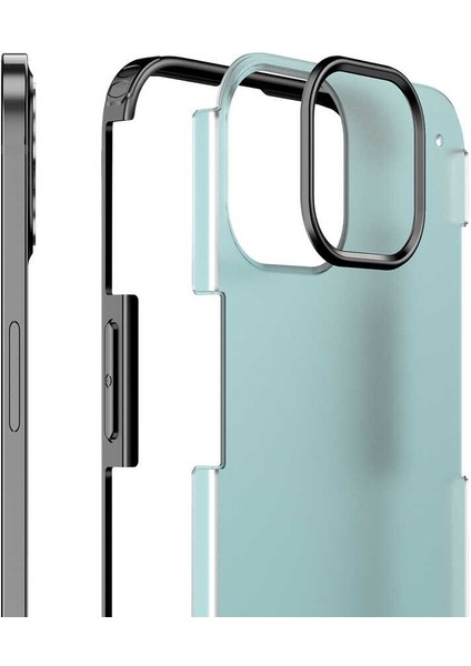 - Apple iPhone 13 Mini - Kılıf Koruyucu Sert Volks Kapak - Lacivert - T18686