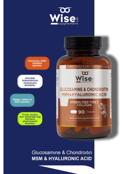 Glucosamine Chondroitin & MSM Tip 2 90 Tablet