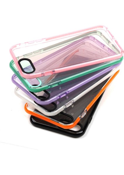 - Apple iPhone 7 Plus - Kılıf Tırtık Kenarlı Renk Geçişli Sert Punto Kapak - Beyaz - T18891 indirimleri