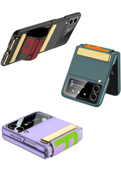 - Samsung Galaxy Z Flip 3 - Kılıf Koruyucu Kılıf Flio Kıpta Kapak - Pembe - T20485