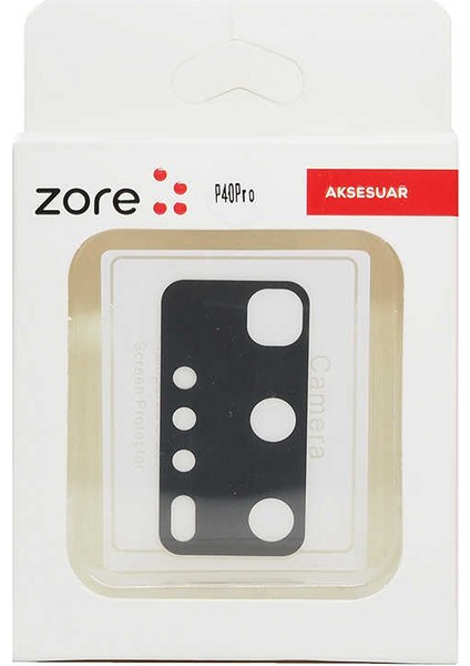 - Huawei P40 Pro - Kamera Lens Koruyucu Cam koruma - Renksiz - T13881 indirimleri