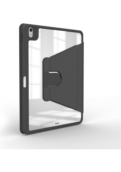 - Apple iPad Air 10.9 2020 (4.Nesil) - Tablet Kılıfı 360 full Korumalı Yatay Dikey Dönebilen Nayn Standlı Kılıf - Koyu Yeşil - T19641