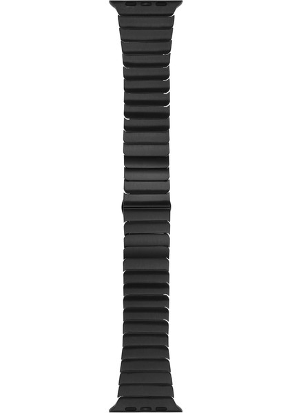 - ​​​Apple Watch 38mm - Kordon Metal Strap Kayış - KRD-79 - Gri - T25781