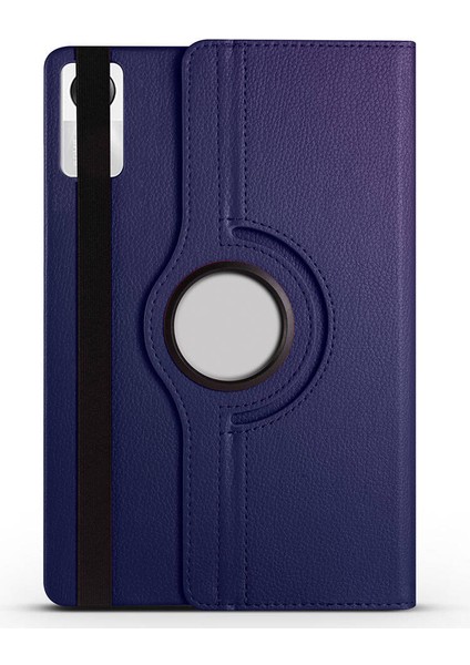 - Xiaomi Redmi Pad SE - Tablet Kılıfı 360 full Korumalı Yatay Dikey Dönebilen Standlı Kılıf - Pembe Koyu - T29527