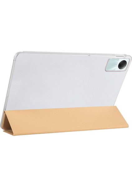 - Xiaomi Redmi Pad SE 11" - Tablet Kılıfı Smart Cover Standlı 1-1 Kılıf - Gold - T29526 indirimleri