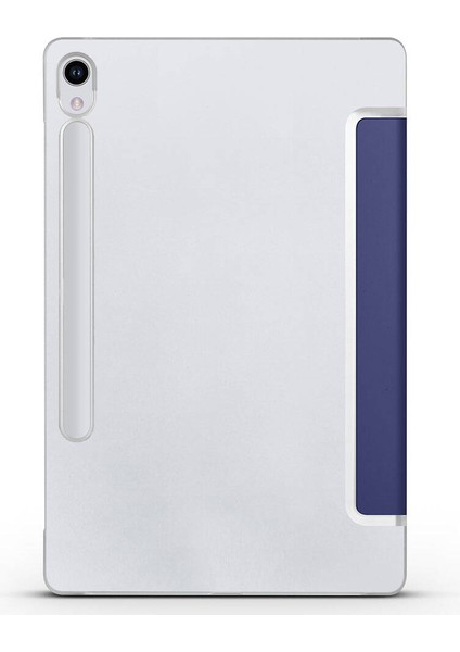 - Samsung Galaxy Tab S9 - Tablet Kılıfı Smart Cover Standlı 1-1 Kılıf - Pembe - T29347