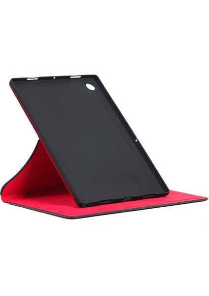 - Lenovo Tab M8 - Tablet Kılıfı 360 full Korumalı Yatay Dikey Dönebilen Fest Kılıf - Lila - T24686