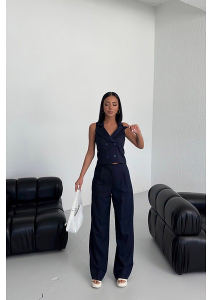 Kadın Şal Yaka Dört Düğmeli Yelek fırsatları