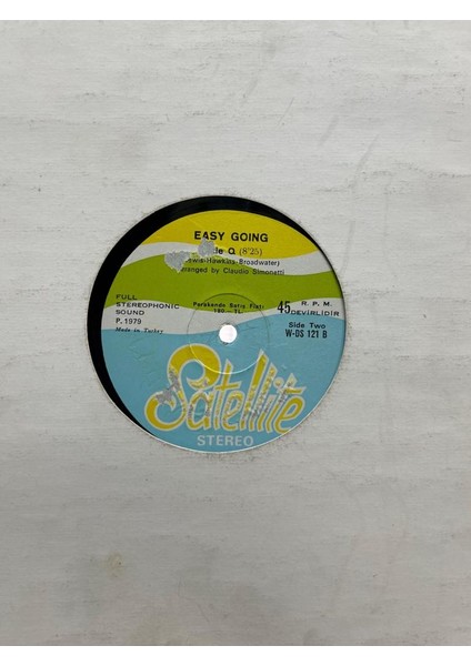 Easy Going ‎– Baby I Love You - Suzie Q 12" Maxı Sıngle