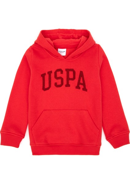 U.S. Polo Assn. Kız Çocuk Kırmızı Sweatshirt 50296388-VR030