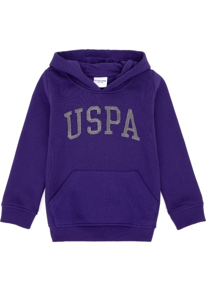 Kız Çocuk Mor Sweatshirt 50296388-VR038