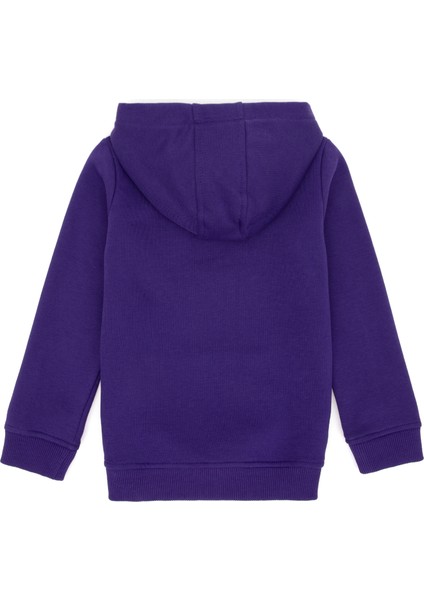 Kız Çocuk Mor Sweatshirt 50296388-VR038