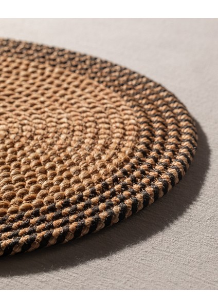 Alsace Masa Runner - Naturel/siyah