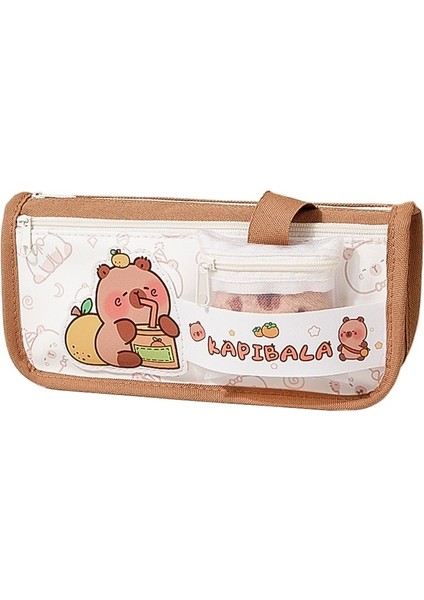 Kapibala Büyük Kapasiteli Kalem Kutusu, Ilkokul Öğrencileri Için Yüksek Değerli Kırtasiye Kutusu, Erkek Ortaokul Öğrencileri, Kızlar Kalem Kutusu (Yurt Dışından)