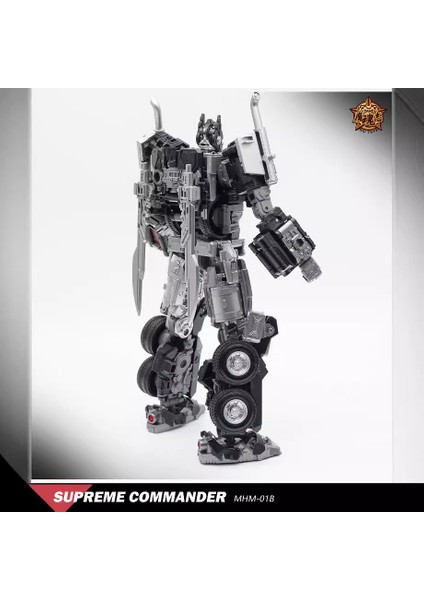 Transformers Dark Optimus Prime Aksesuar Kitli Deluxe Edition 20CM (Yurt Dışından)