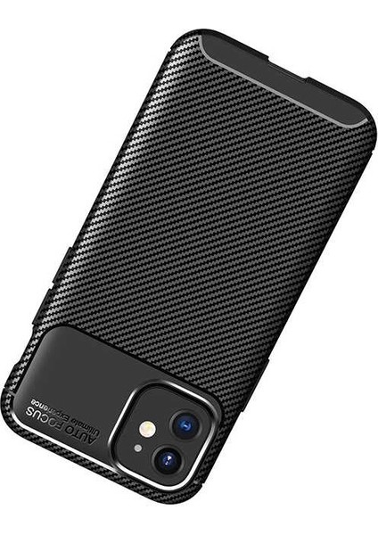 Apple iPhone 12 Mini Karbon Görünüm Negro Silikon Kılıf