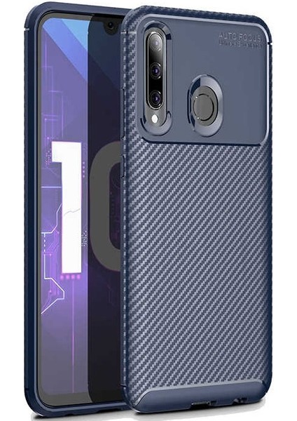 Huawei Honor 20 Lite Karbon Görünüm Negro Silikon Kılıf