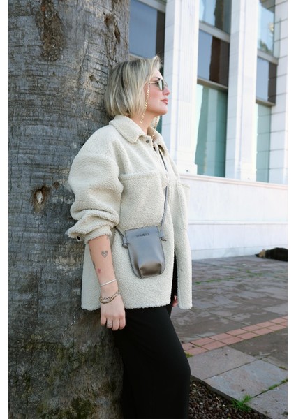 Bella Bag Kadın Telefon Çantası Platin fırsatları