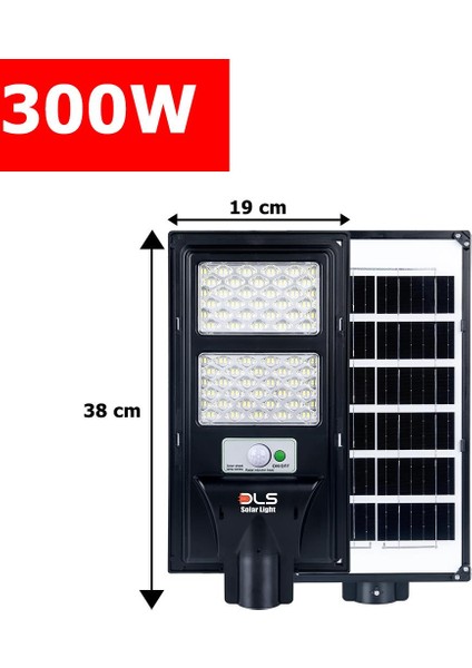 AG300 300 Solar Dls Güneş Enerjili Bahçe Çevre Lambası