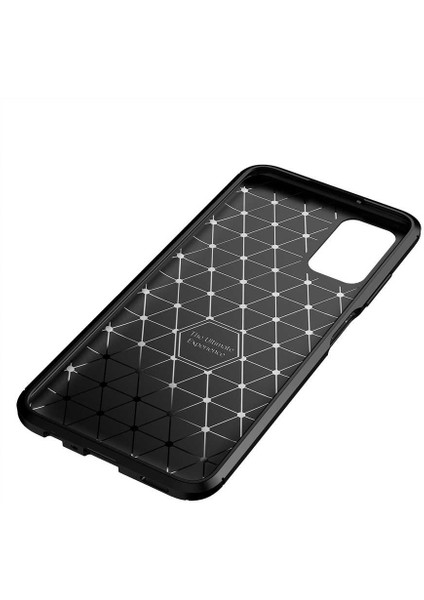 Samsung Galaxy A03S Karbon Görünüm Negro Silikon Kılıf fırsatları