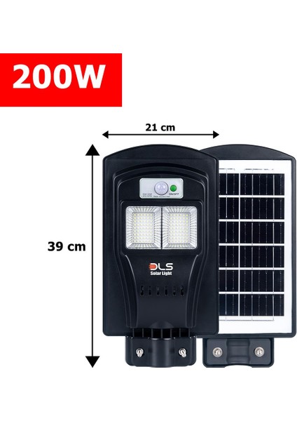 LG200 200 Solar Dls Güneş Enerjili Bahçe Çevre Lambası