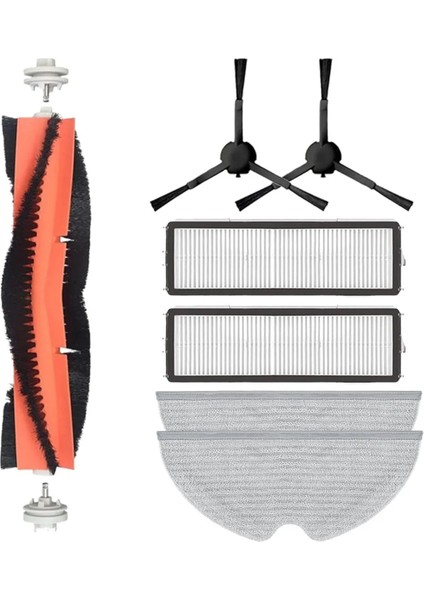Xiaomi Vacuum Mop 2 Pro 3D (STYTJ02ZHM) Robot Süpürge Uyumlu 7'li Yedek Parça Seti